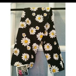 2 pair of girls L/XL leggings brand new